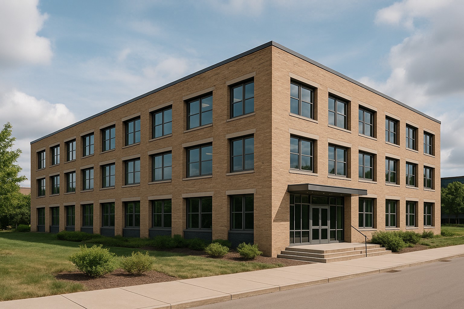 En person justerar integritetsinställningar på sin laptop i ett ljust svenskt kontor, med fokus på AI-bildhantering på sociala medier.