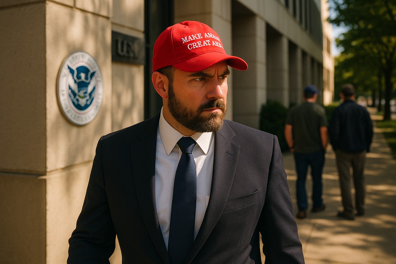 Foto till artikeln: Högerextrem tjänsteman inom inrikessäkerhetsdepartementet omgärdas av tystnadskultur i MAGA-kretsar