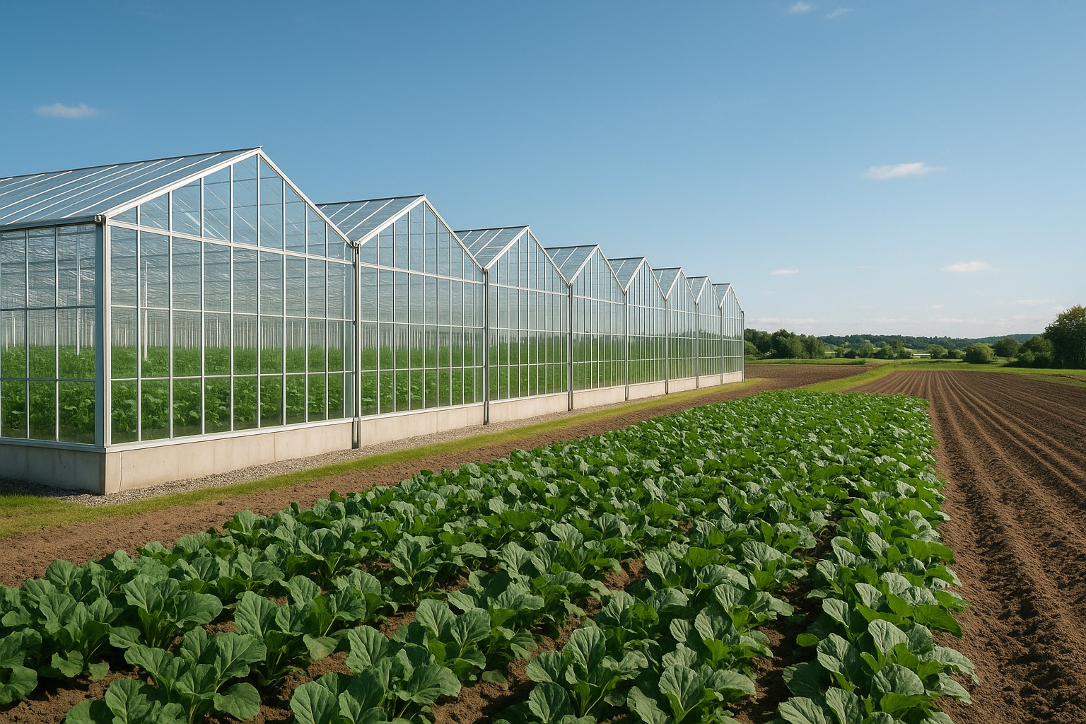 Foto till artikeln: Här är växthuset som odlar 18 ton mat helt utan människor