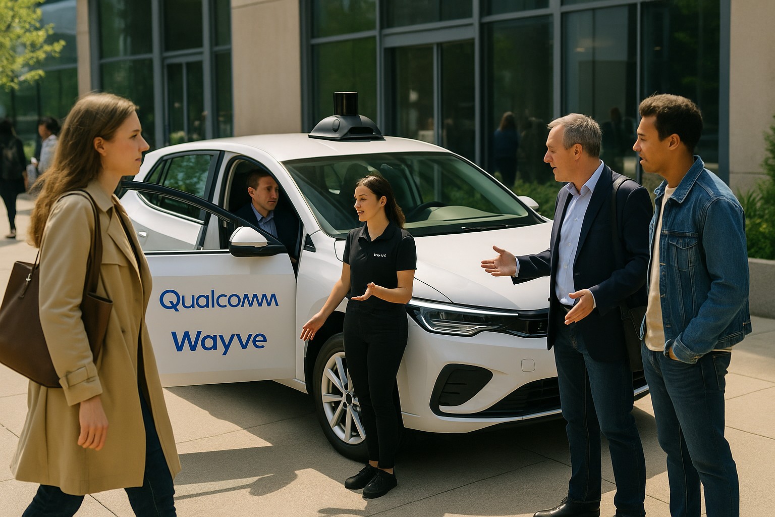 Foto till artikeln: Bilbranschens pusselplåga kan få sin lösning – Qualcomm och Wayve lanserar plattform för självkörande bilar
