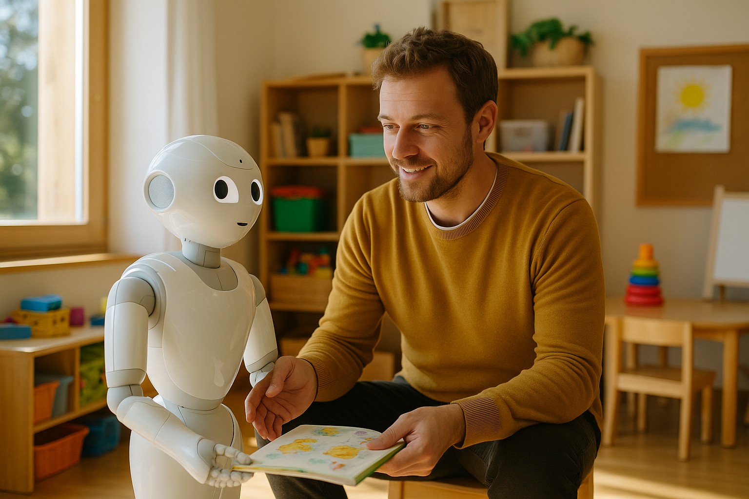 Foto till artikeln: Var tredje förskollärare använder AI – men det är bara början