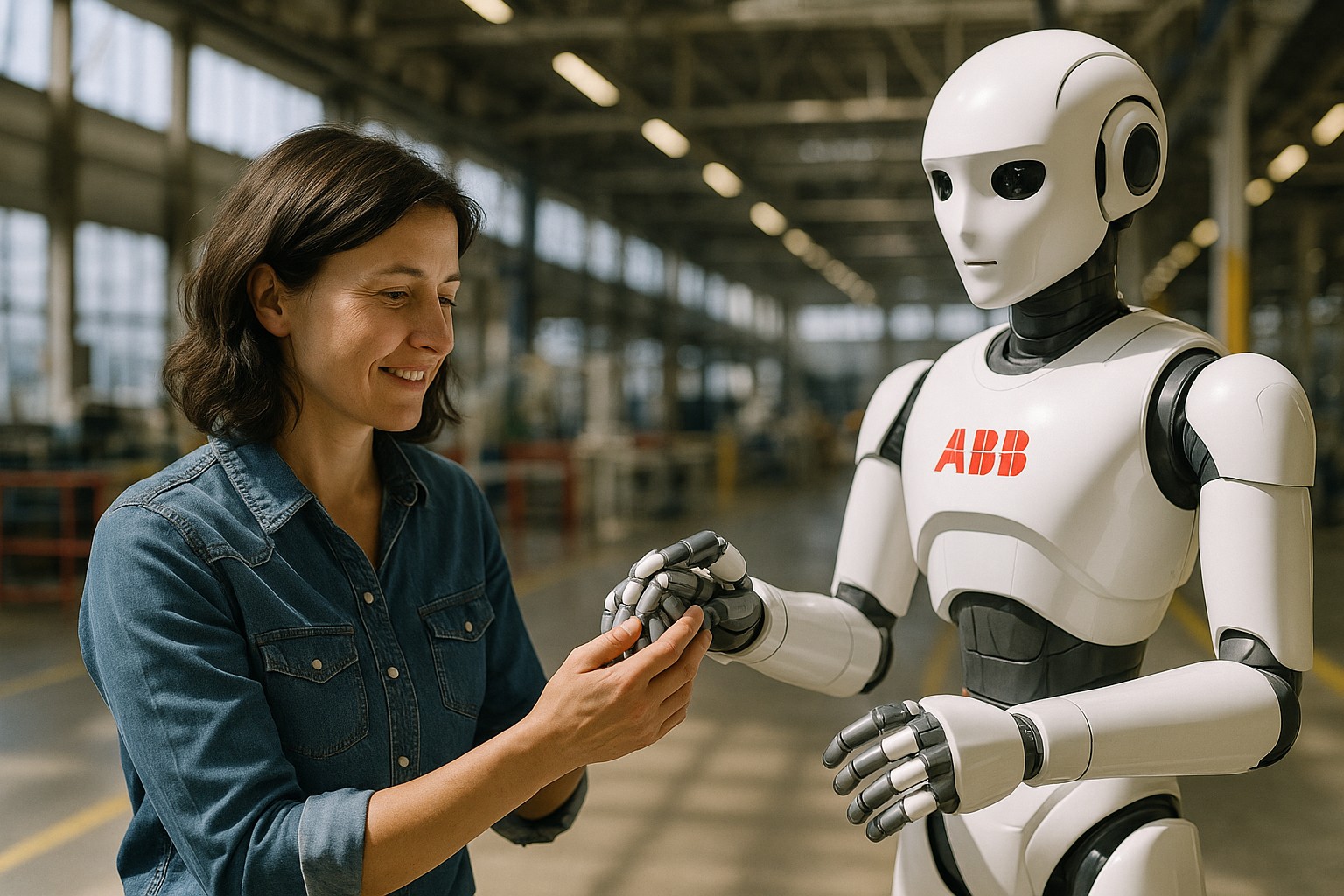 Foto till artikeln: ABB och Nvidia bygger robothjärnor medan humanoida robotar erövrar fabriksgolven