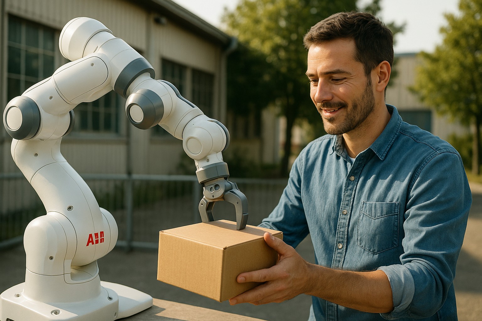 Foto till artikeln: Schweiziska ABB och Nvidia hävdar genombrott – kan lösa robotarnas största svaghet