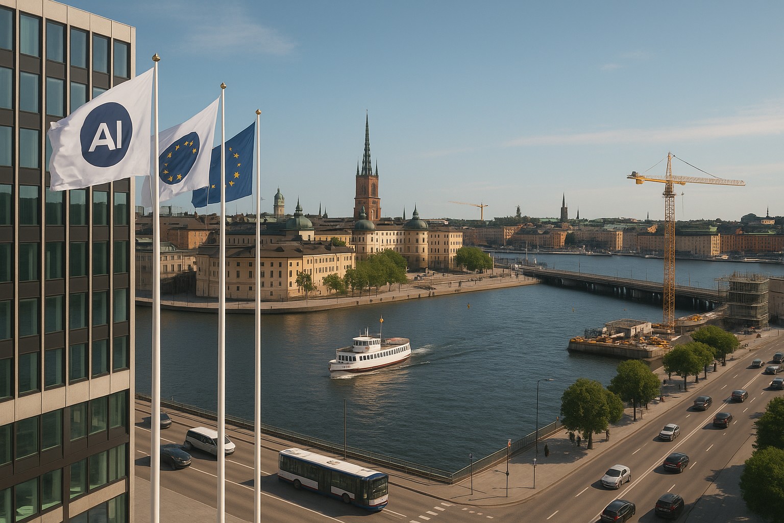 Foto till artikeln: Svenskt AI-bolag omsätter fyra miljarder medan nordiska banker satsar på blockkedjor