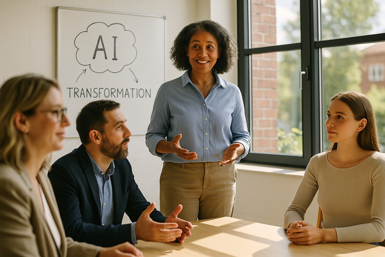 Foto till artikeln: AI omformar 32 miljoner jobb årligen – handlar om omvandling, inte massuppsägningar