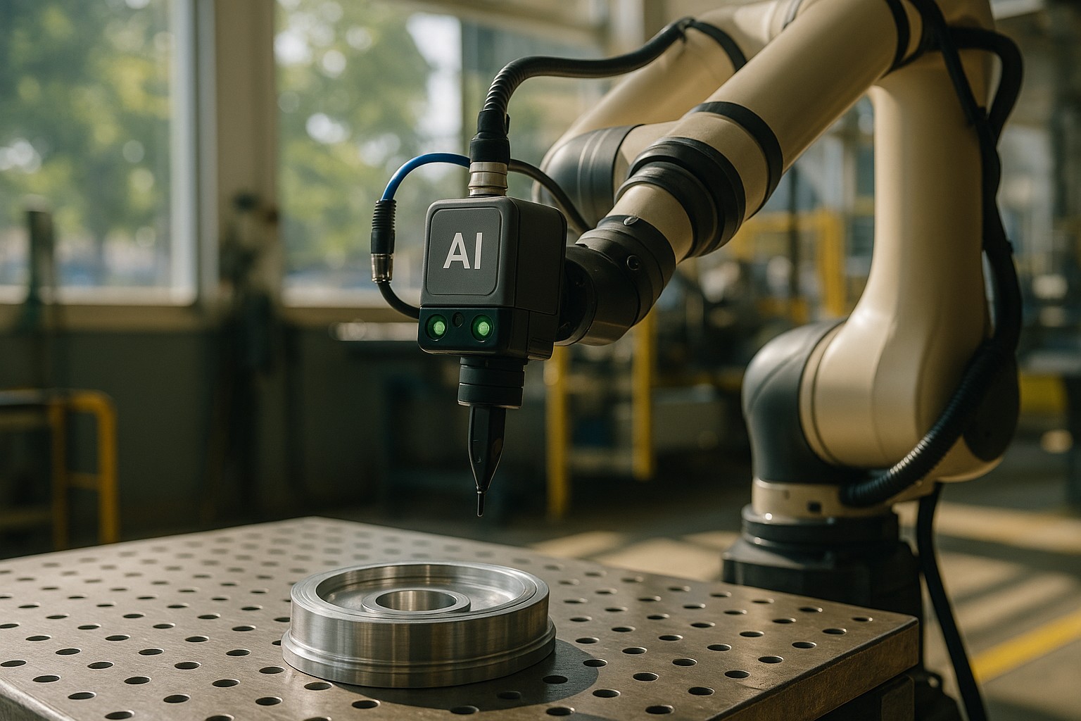 Foto till artikeln: Industrin implementerar AI-genombrott från forskning i praktiska fabrikslösningar