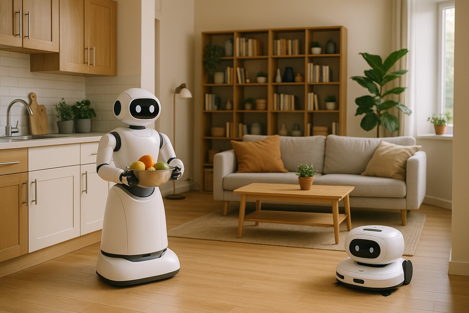 Foto till artikeln: Nu flyttar robotarna in i hemmen – från kök till vardagsrum