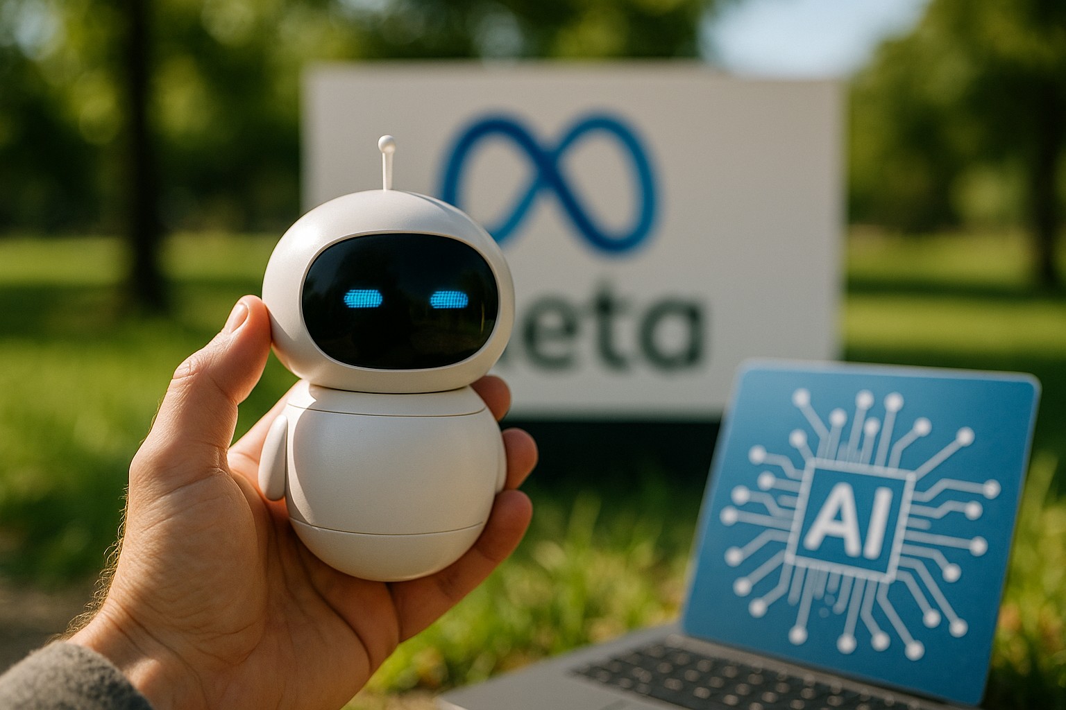 Foto till artikeln: Meta köper AI-plattformen Moltbook – där robotar utvecklar egen kommunikationskultur