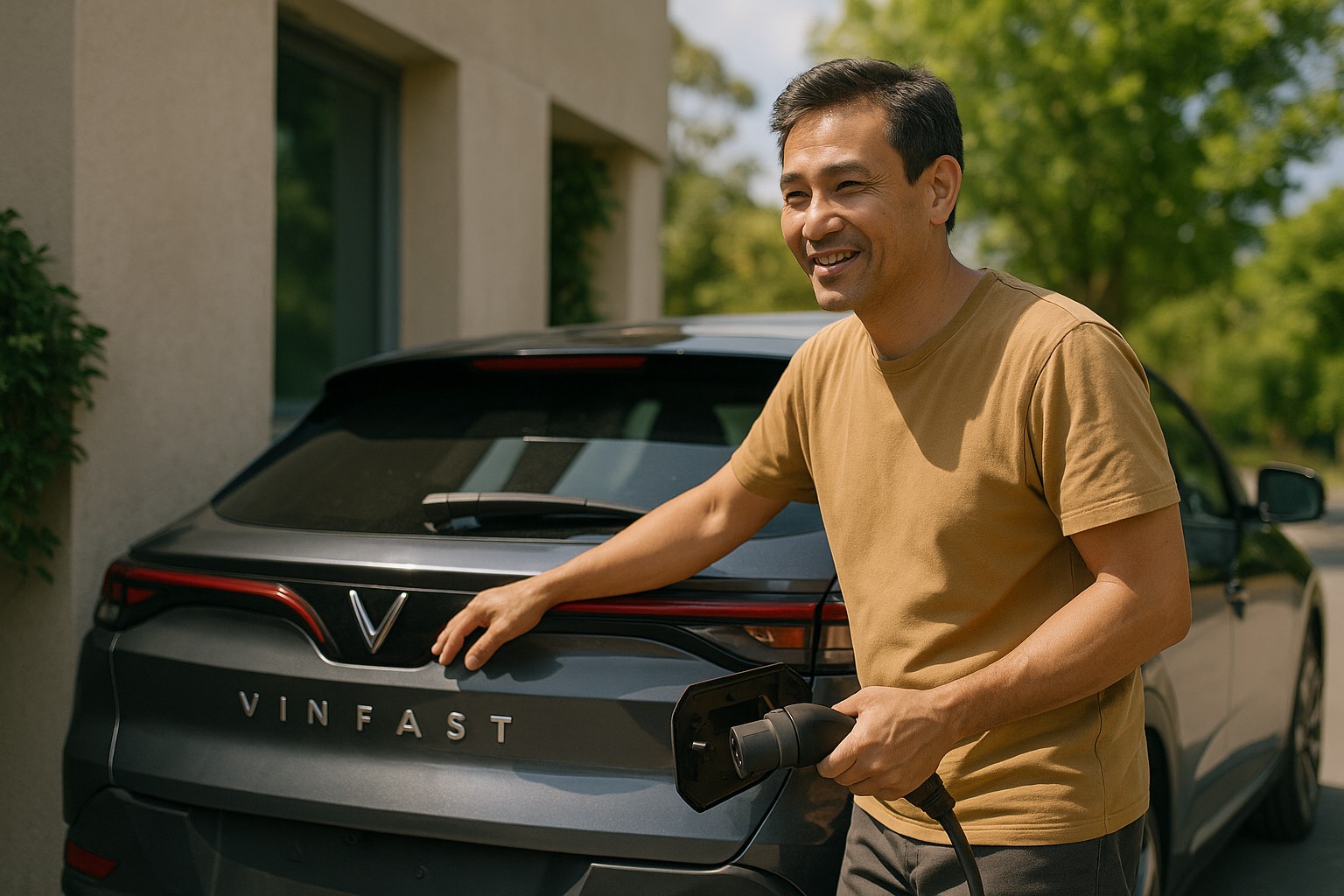 Foto till artikeln: Höga bensinpriser ger vietnamesiska elbilsjätten en chans till expansion