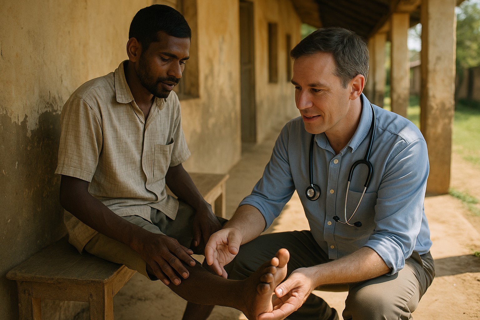 Foto till artikeln: AI revolutionerar vården för världens fattiga – kan förhindra amputationer