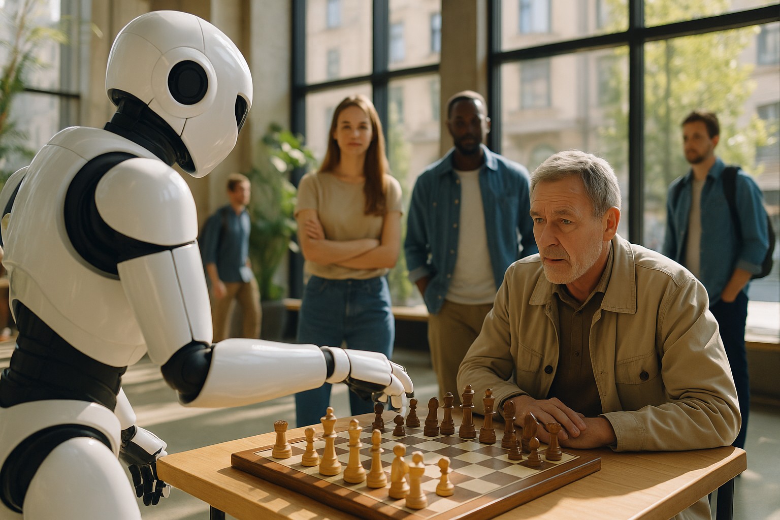 Foto till artikeln: Nu lär sig robotarna av sina misstag – och planerar som schackmästare