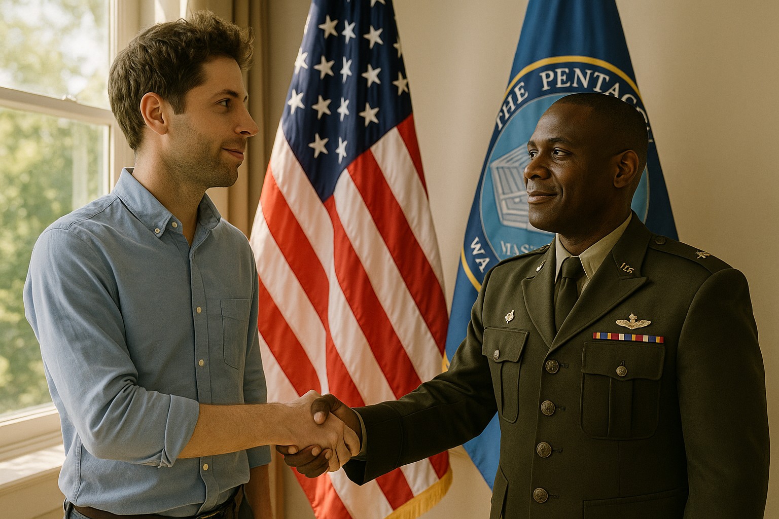 Foto till artikeln: AI-jätten OpenAI gör omsvängning – ingår försvarsavtal med Pentagon