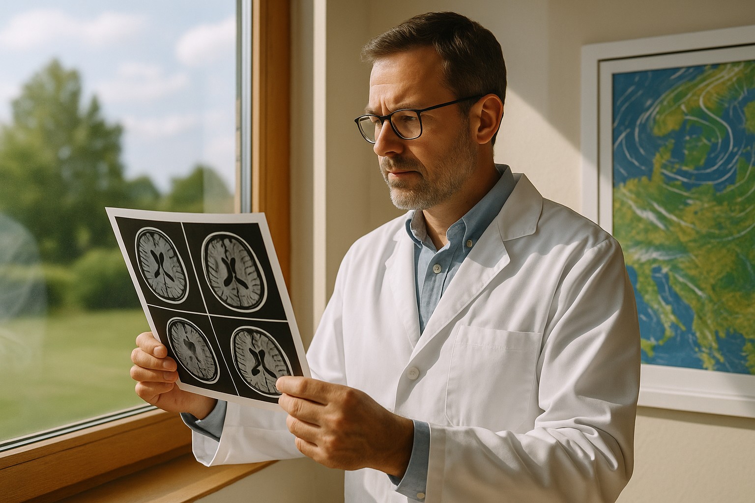 Foto till artikeln: AI-system upptäcker Alzheimer tidigare – separata AI-verktyg förbättrar väderprognoser