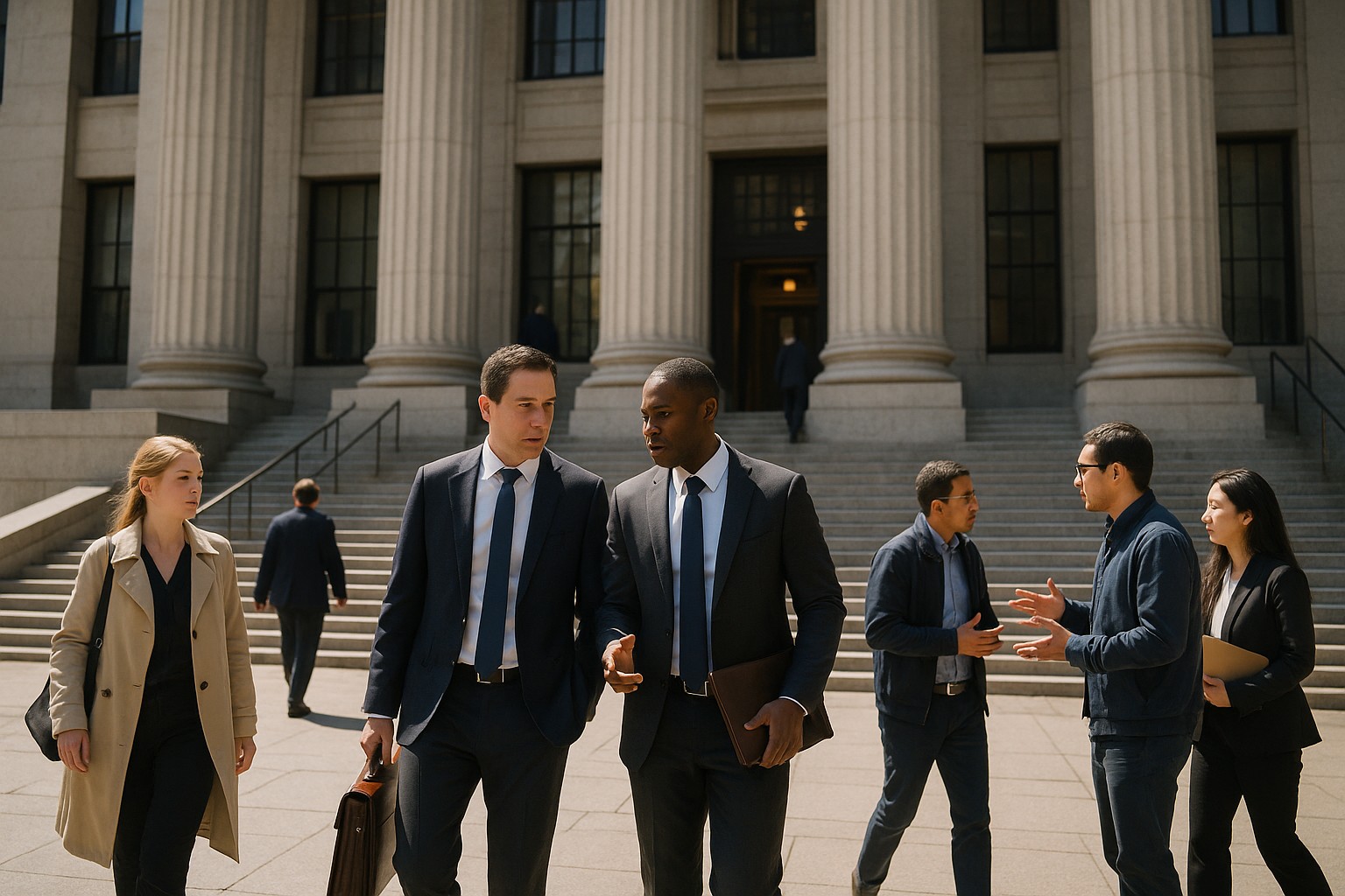 Foto till artikeln: AI-jättarna hamnar i rättsliga klämmor – nu bestäms branschens framtid i domstolarna