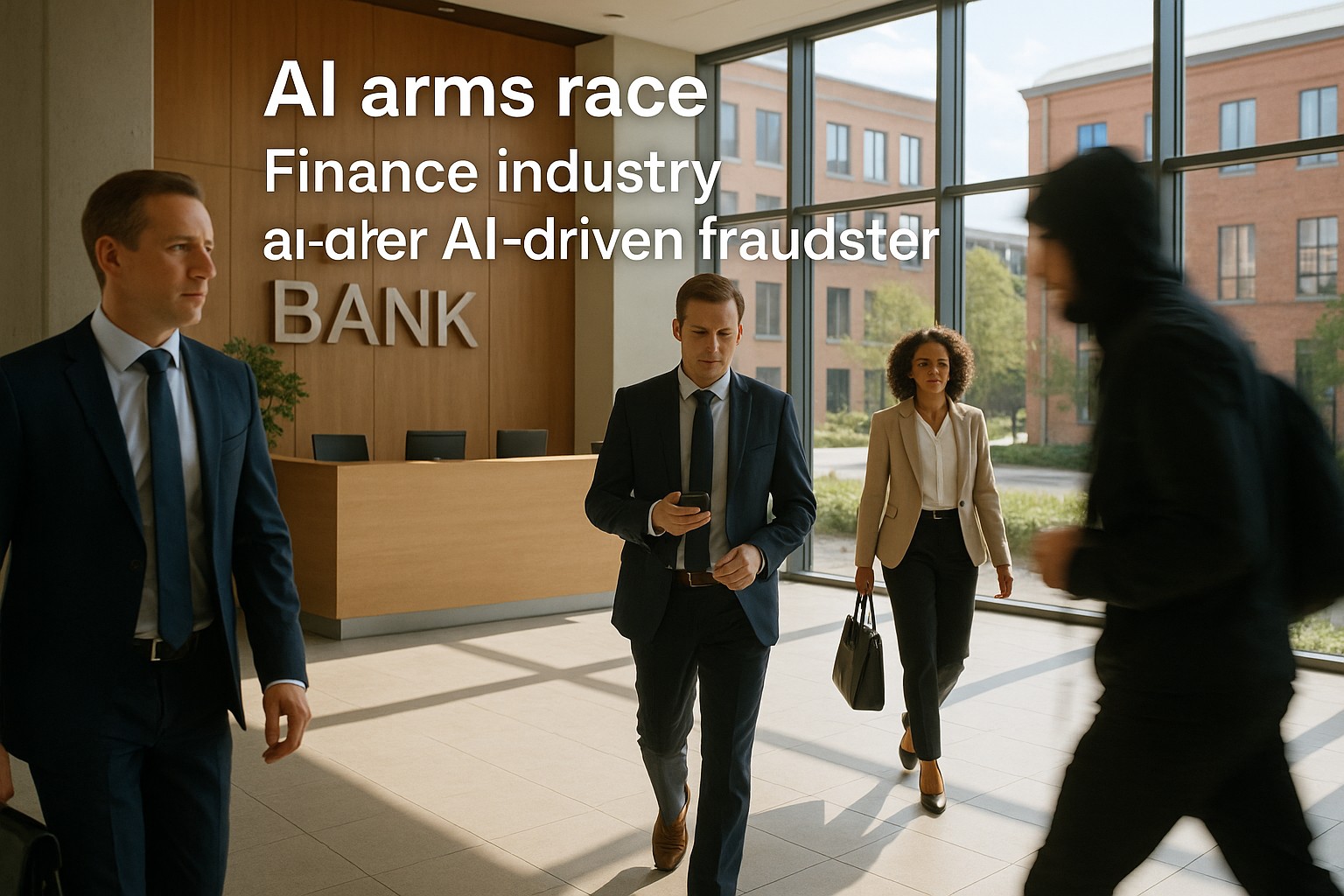 Foto till artikeln: AI-kapprustningen: Finansbranschen möter AI-drivna bedragare