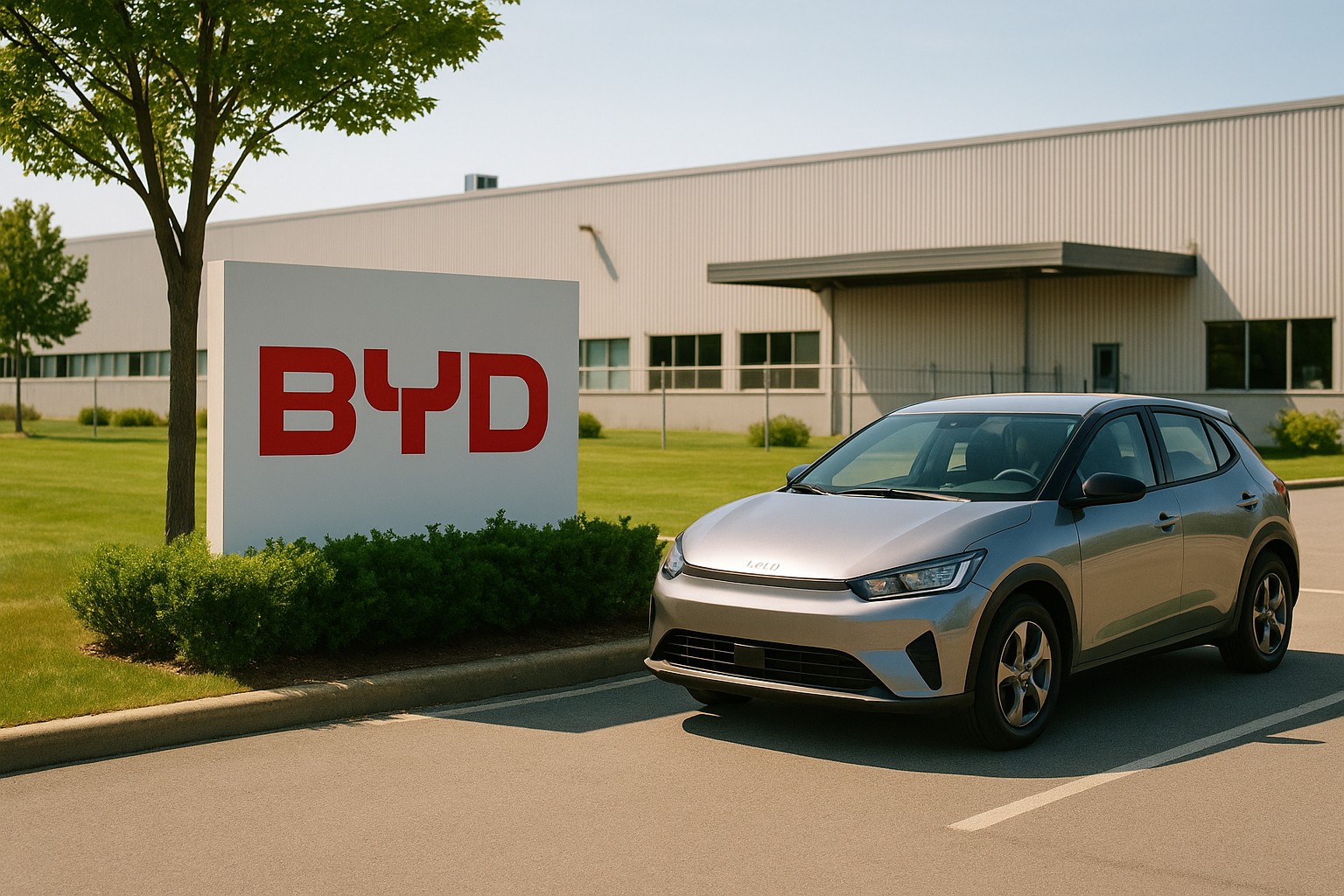 Foto till artikeln: BYD planerar kanadensisk fabrik för USA-expansion – Kia lanserar EV2 under 27 000 euro i Europa