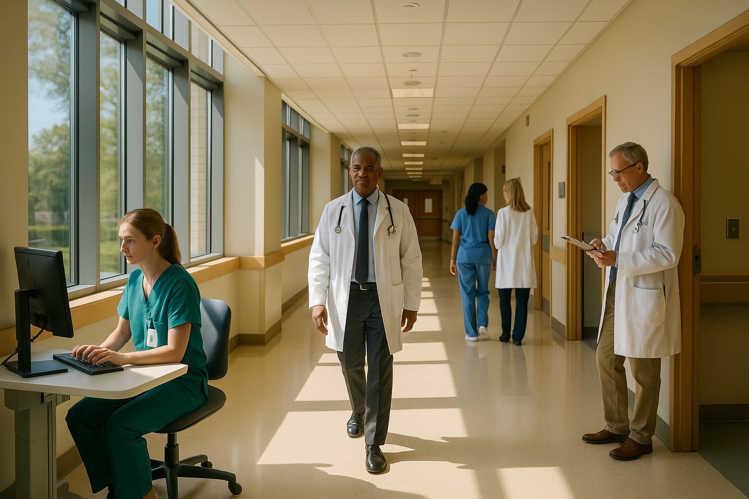 Foto till artikeln: Amerikanska sjukvårdens AI-satsning kan spara 350 miljarder dollar årligen på administration