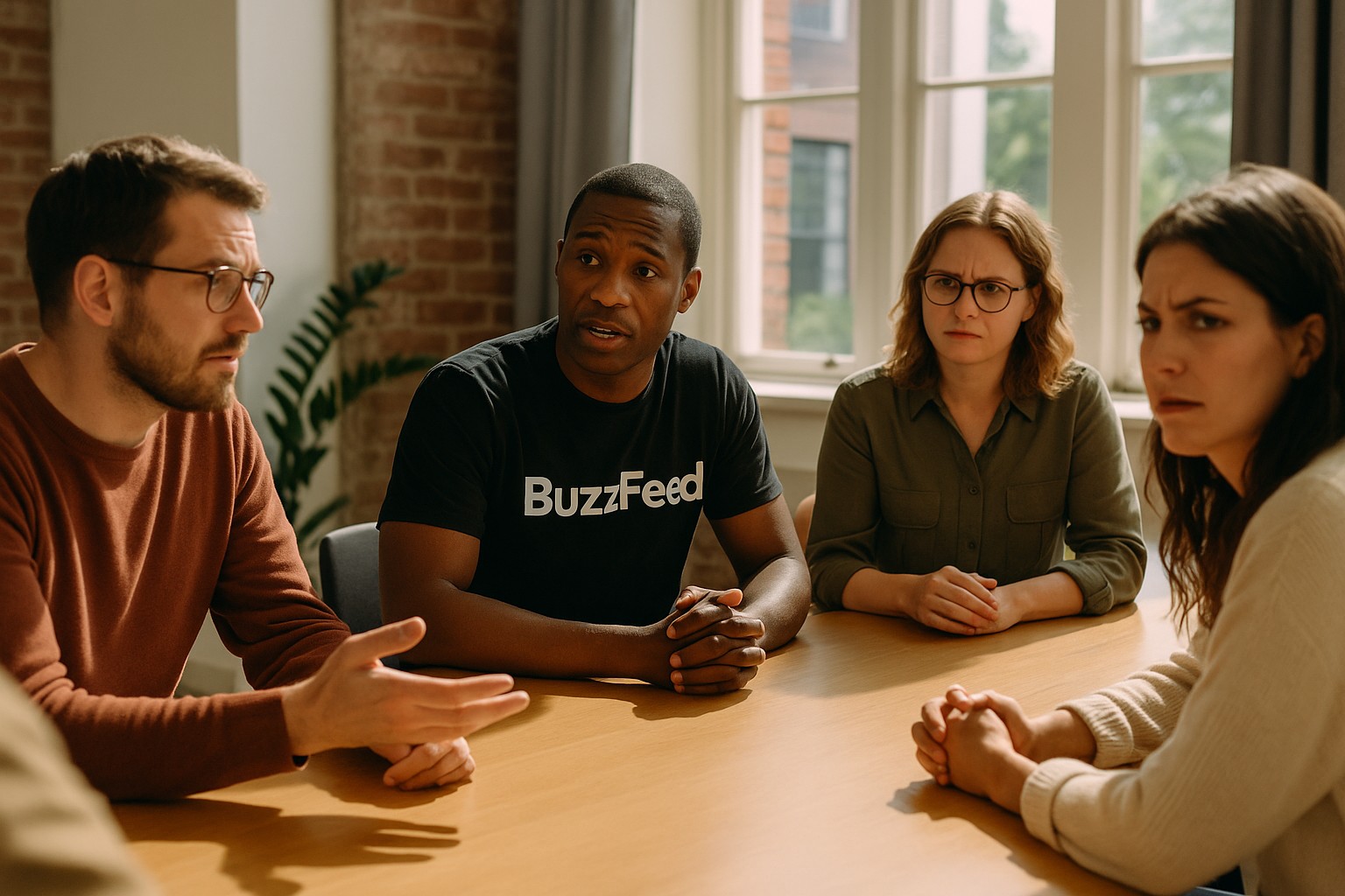 Foto till artikeln: BuzzFeeds AI-satsning möts av skepticism - varför teknik ensam inte räcker för krisande medier