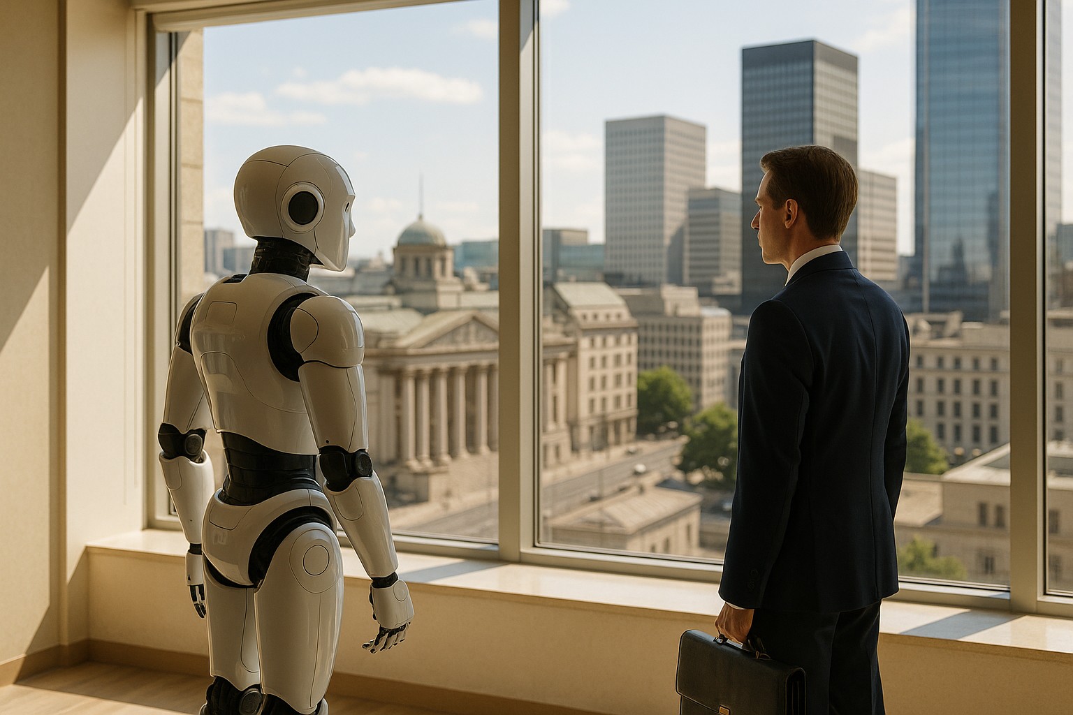 Foto till artikeln: Nu slås bank- och investeringsvärlden ihop – medan robotar får egna plånböcker