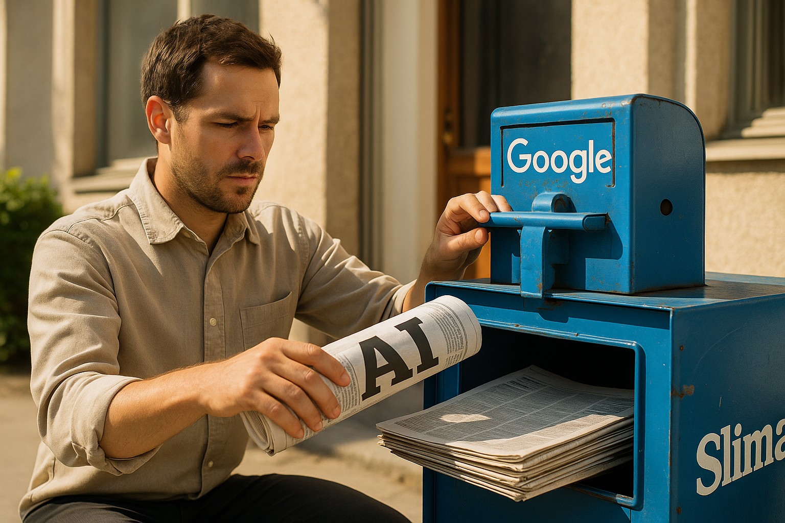 Foto till artikeln: Google skriver om nyhetsrubriker med AI – utan att fråga medierna