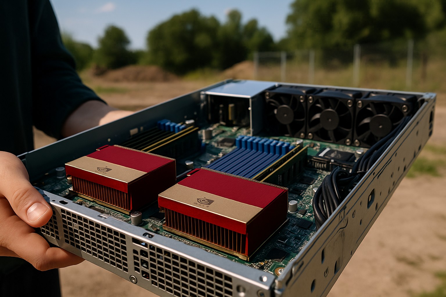 Foto till artikeln: AI-servrar för miljarder smugglades till Kina – trots amerikanskt förbud