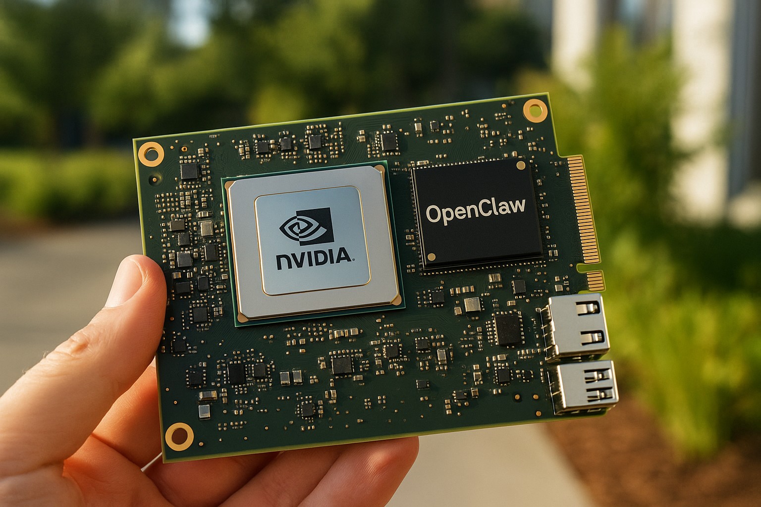 Foto till artikeln: Nvidia vill bli vägguide för hela AI-omställningen – men vad är mystiska "OpenClaw"?