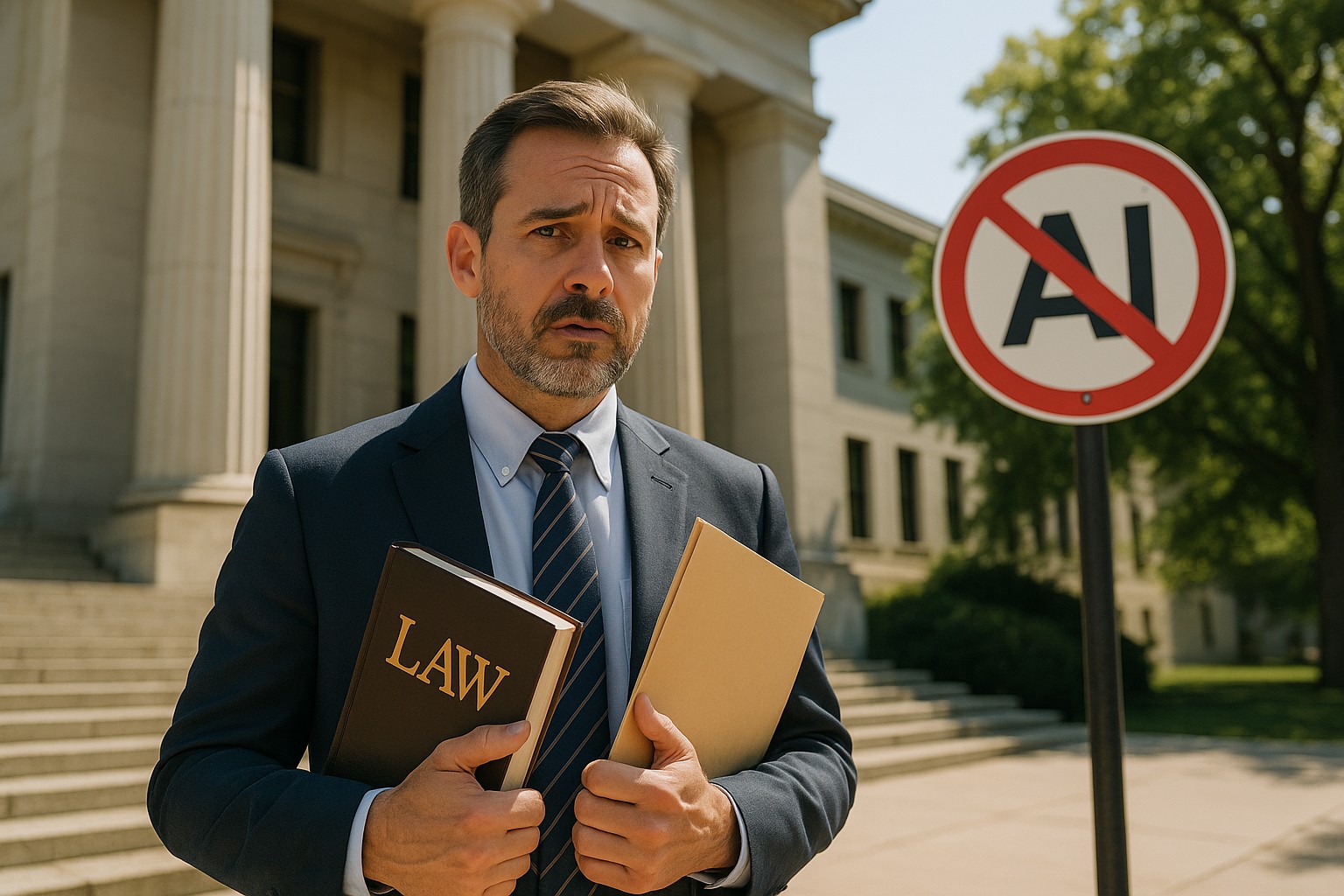 Foto till artikeln: Juridikbranschen i splittringsläge: Massiv AI-adoption möter förbudslag