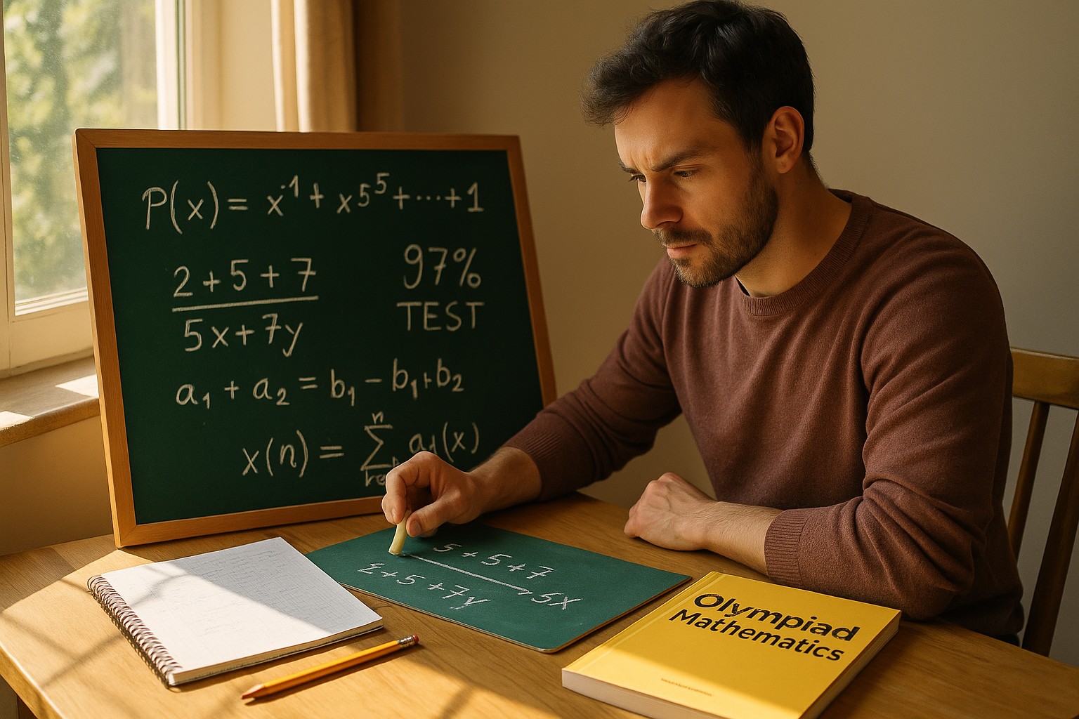 Foto till artikeln: AI gör genombrott inom matematik – svenskt system når 97% på tester medan Claude knäcker olympiader