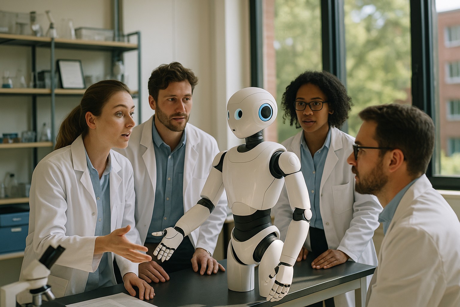 Foto till artikeln: AI-robotar blir forskare – kan förutsäga sina egna misstag