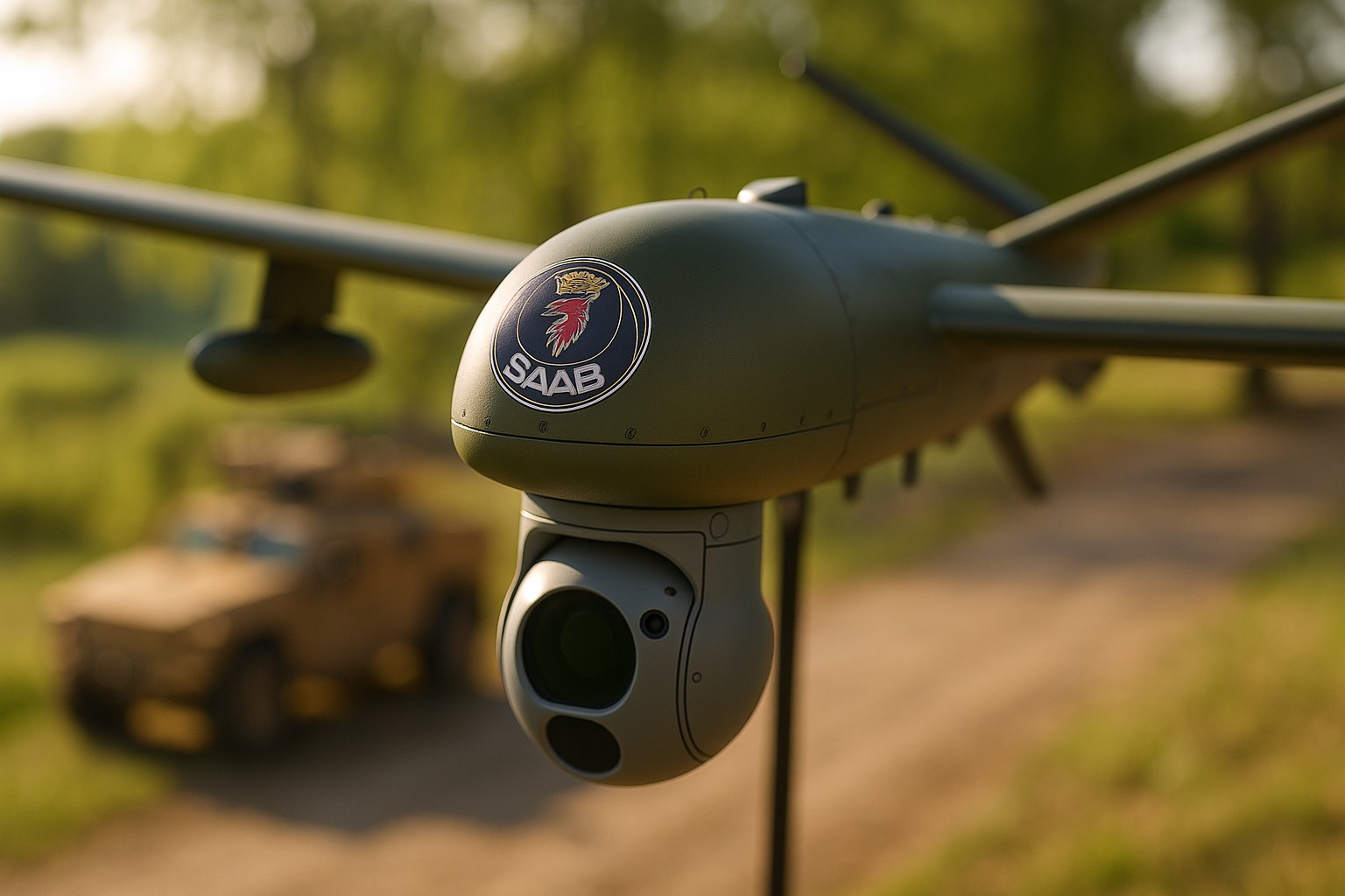 Foto till artikeln: Saab tecknar AI-avtal som kan revolutionera militär övervakning