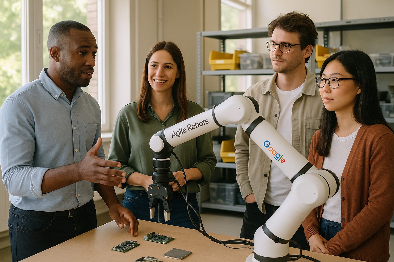 Foto till artikeln: 270 miljoner dollar ska skapa en robotrevolution – nu slår sig Google och Agile Robots ihop