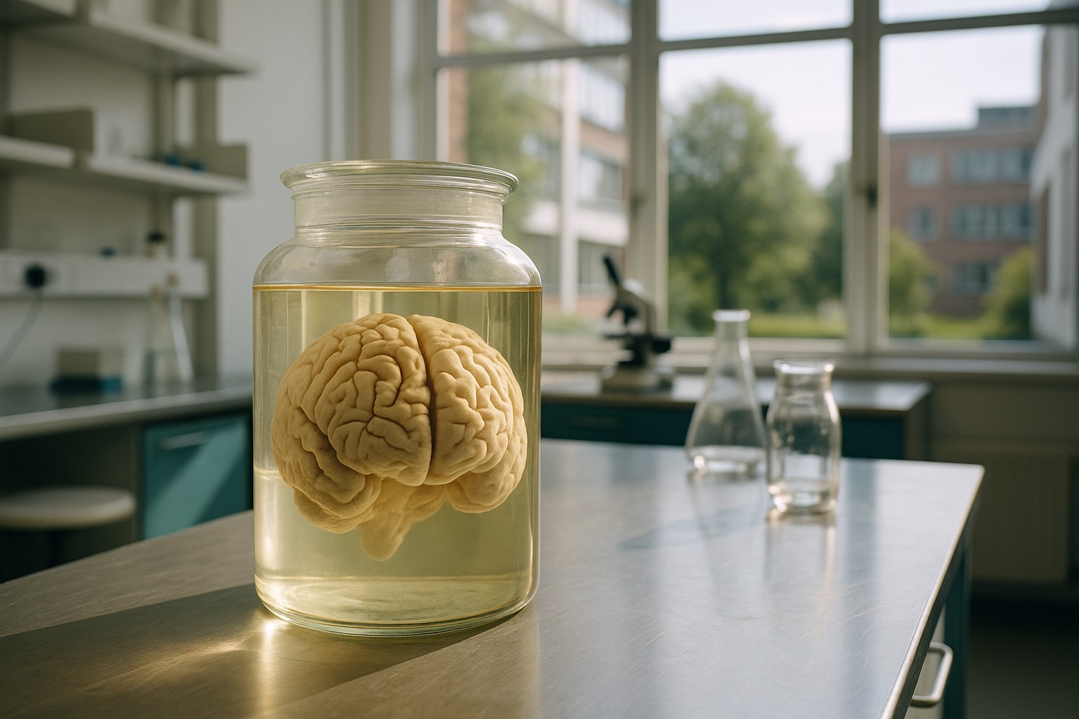 Foto till artikeln: Forskares hjärna välbevarad i tio år – kan bana väg för framtida återupplivning