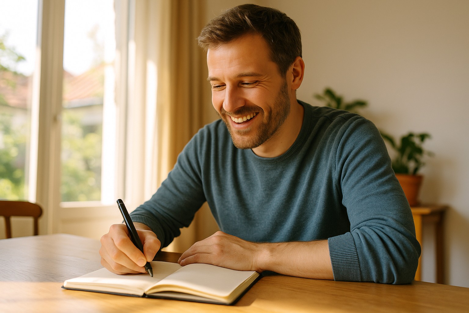 Foto till artikeln: "Jag har alltid hatat att skriva – nu är det roligt"