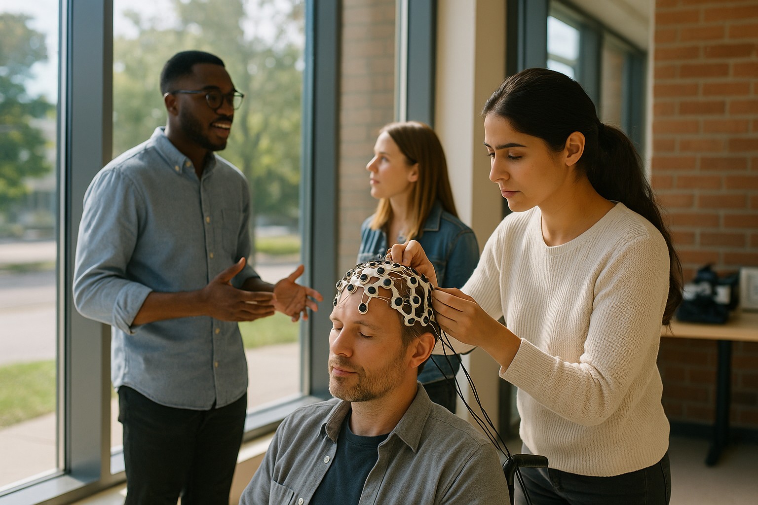 Foto till artikeln: Teknologijättarna tävlar om naturligare AI - Google lanserar avancerad ljudmodell medan Meta forskar på hjärnans reaktioner