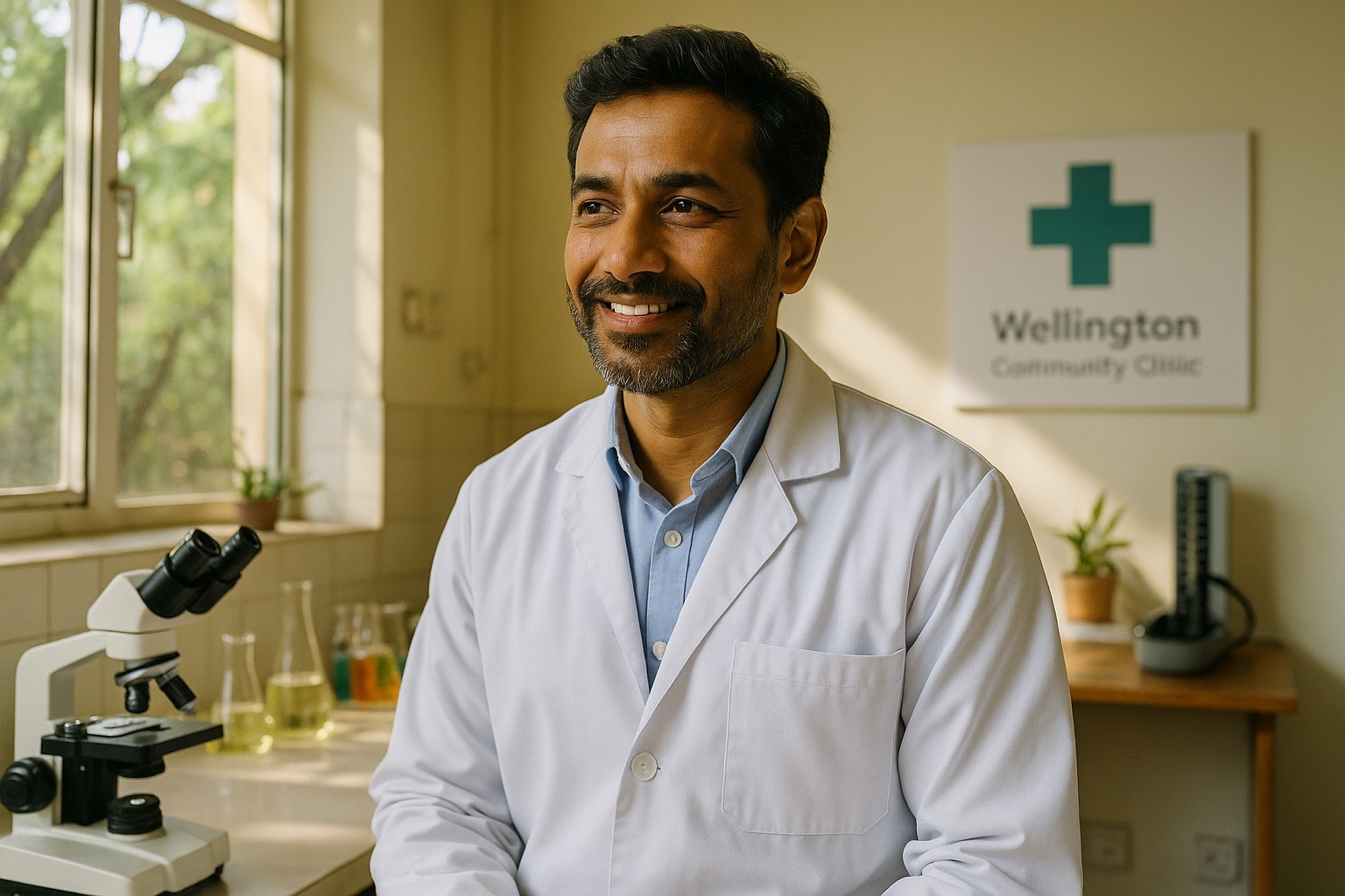 Foto till artikeln: Här är AI-verktygen som redan räddar liv – från Mumbais laboratorier till Wellingtons vårdcentraler