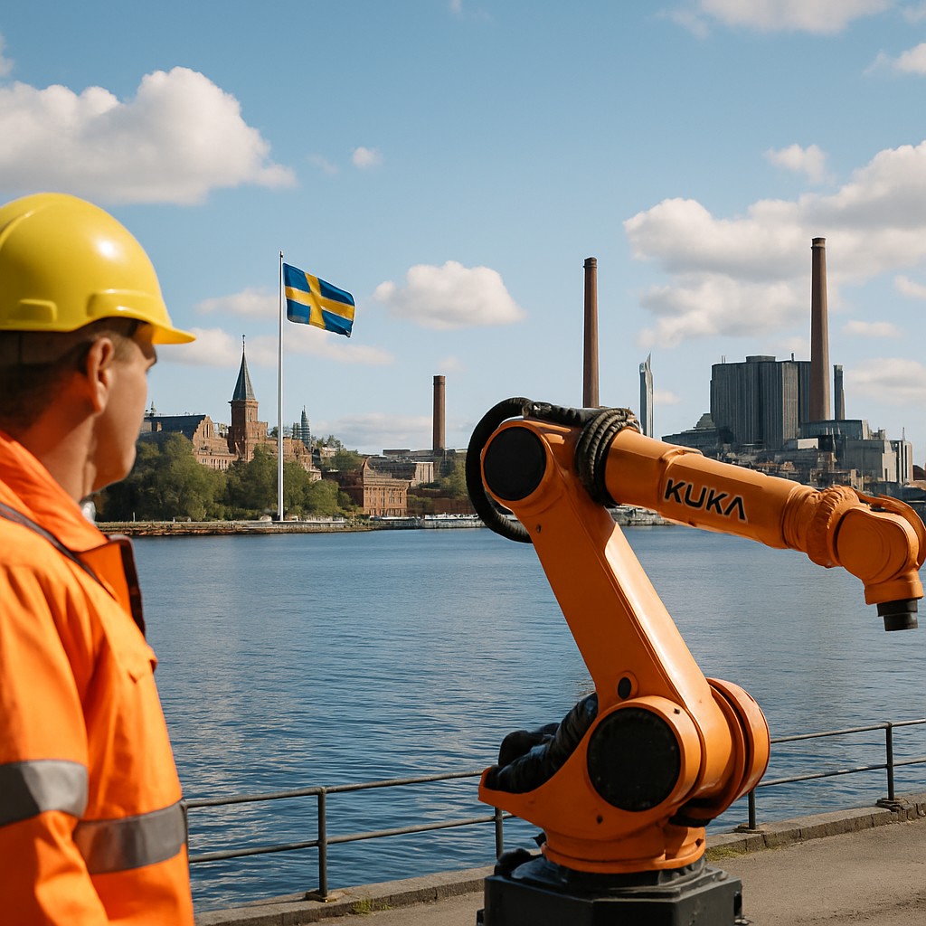 Foto till artikeln: Svensk industri riskerar att missa AI-revolutionen – medan amerikanska robotjätten får 5,5 miljarder