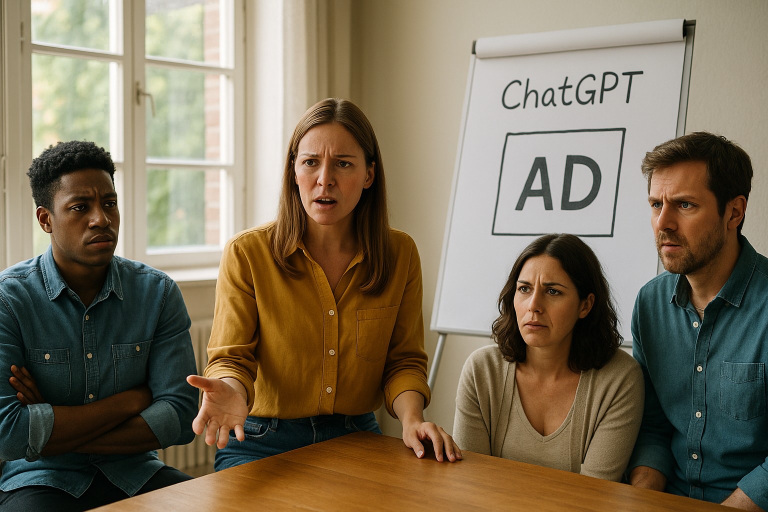 Foto till artikeln: "Jag hatar annonser" – nu visar Altmans ChatGPT reklam ändå