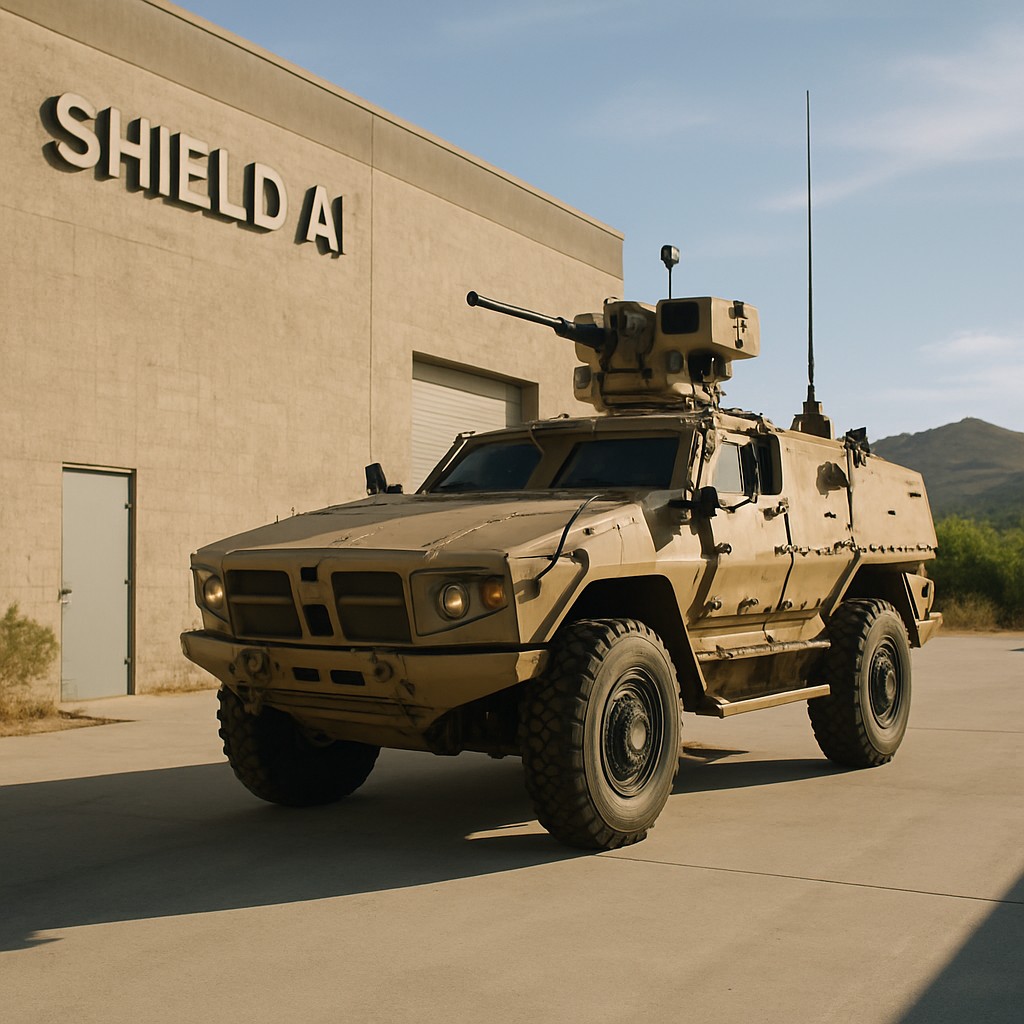 Foto till artikeln: Shield AI får 15 miljarder kronor för AI-mjukvara till självstyrande stridsfordon