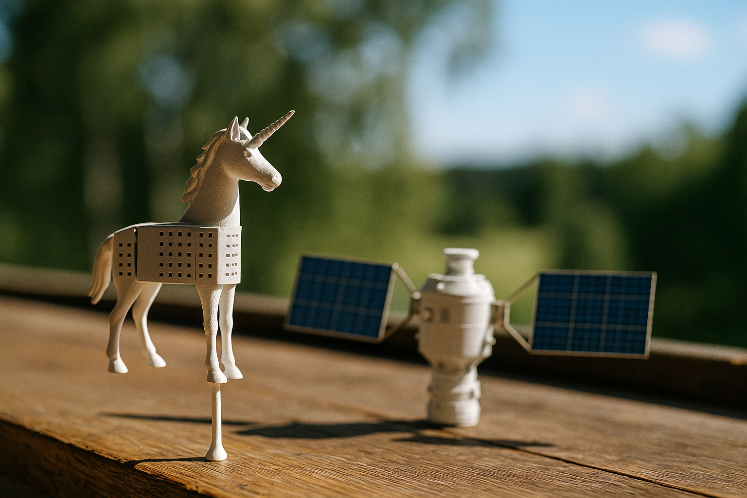 Foto till artikeln: Svenska Starcloud blir enhörning på rekordtid med datacenter i rymden