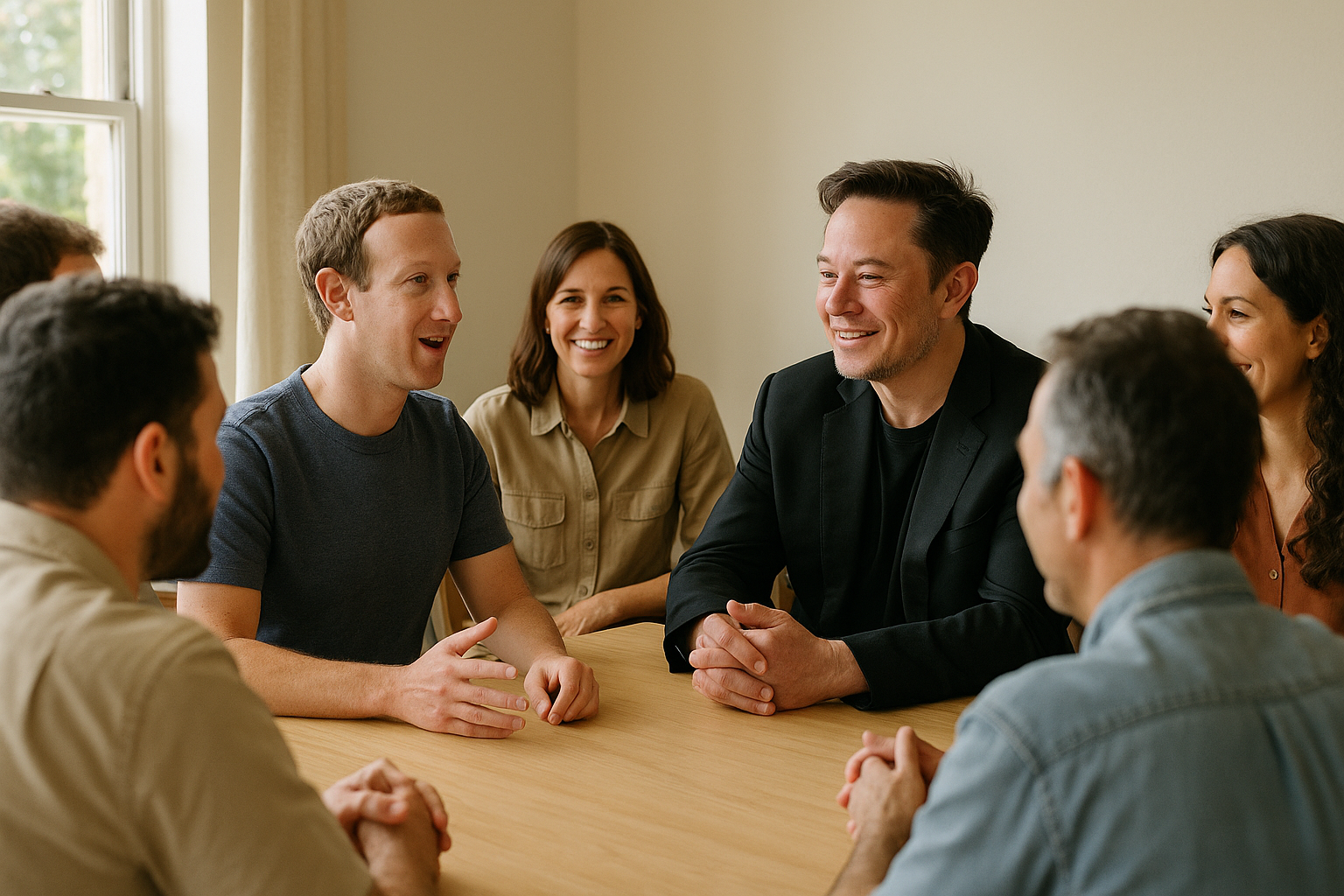 Foto till artikeln: När fiender blir vänner: Zuckerberg och Musk diskuterade att köpa OpenAI tillsammans