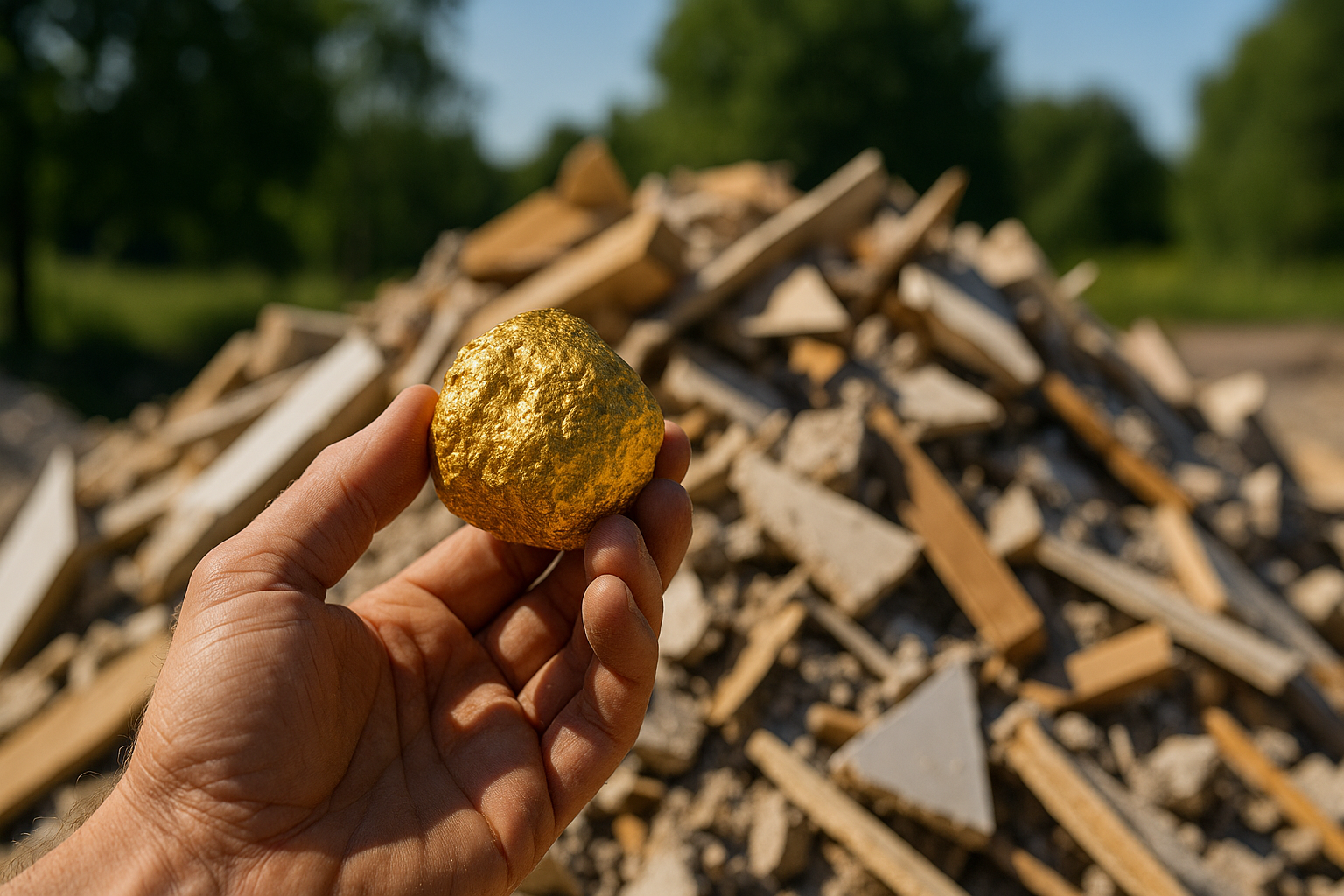 Foto till artikeln: Svensk startup vänder skräp till guld – får miljoner för att omvandla byggavfall