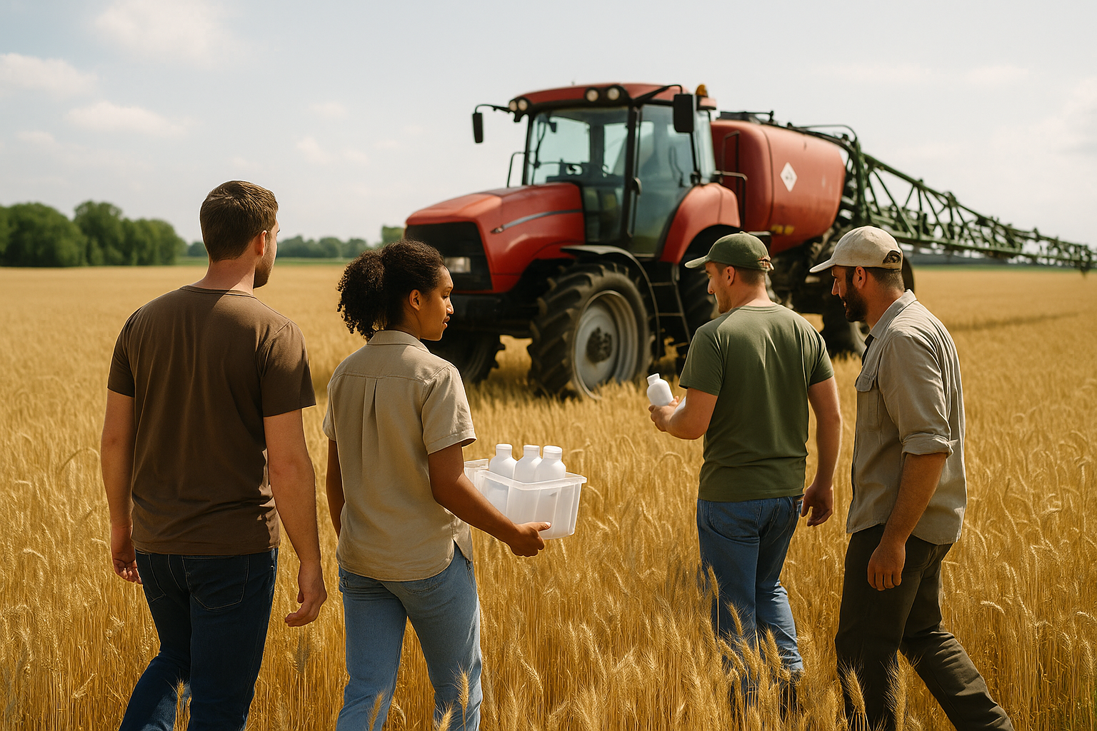 Foto till artikeln: AI-designade proteiner ska ersätta glyfosat på världens åkrar