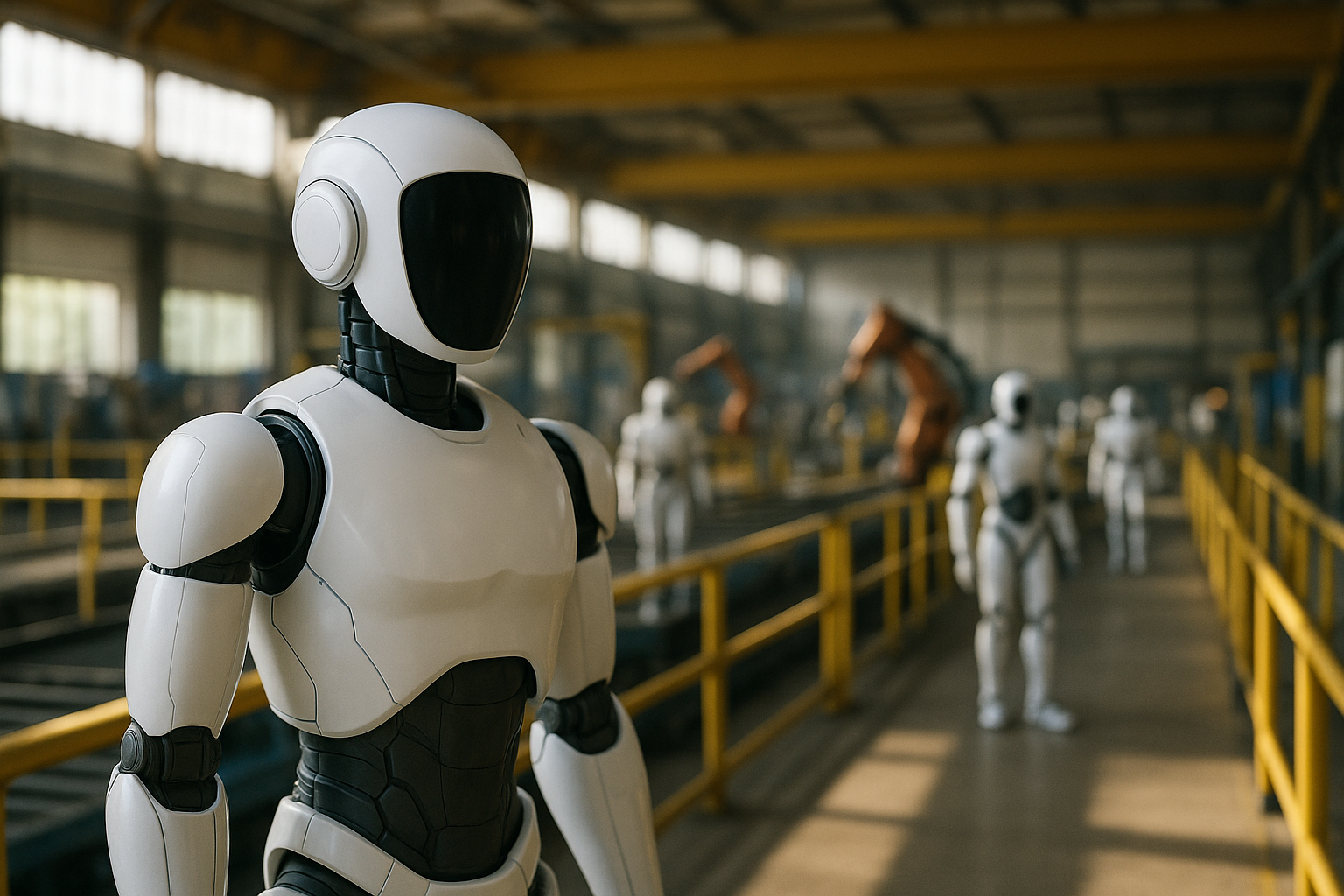 Foto till artikeln: Kinesiska AGIBOT levererar 10 000 humanoider – robotarna tar steget från labb till fabrik