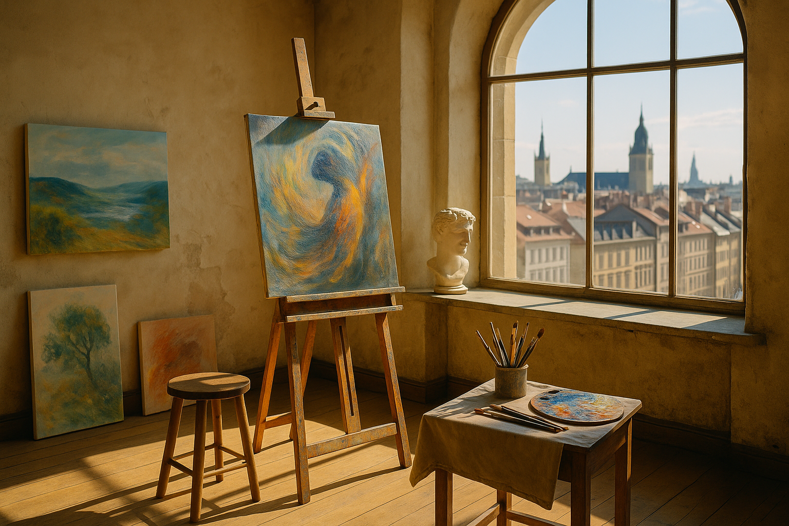 Foto till artikeln: Konstens sista strid: Kan kreativiteten överleva AI-revolutionen?