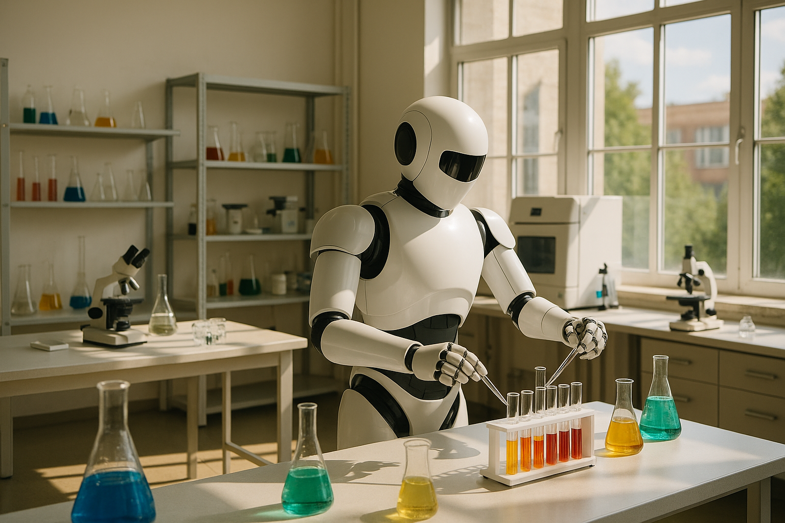 Foto till artikeln: Forskningens framtid: AI-agenter genomför nu komplexa experiment med minimal övervakning