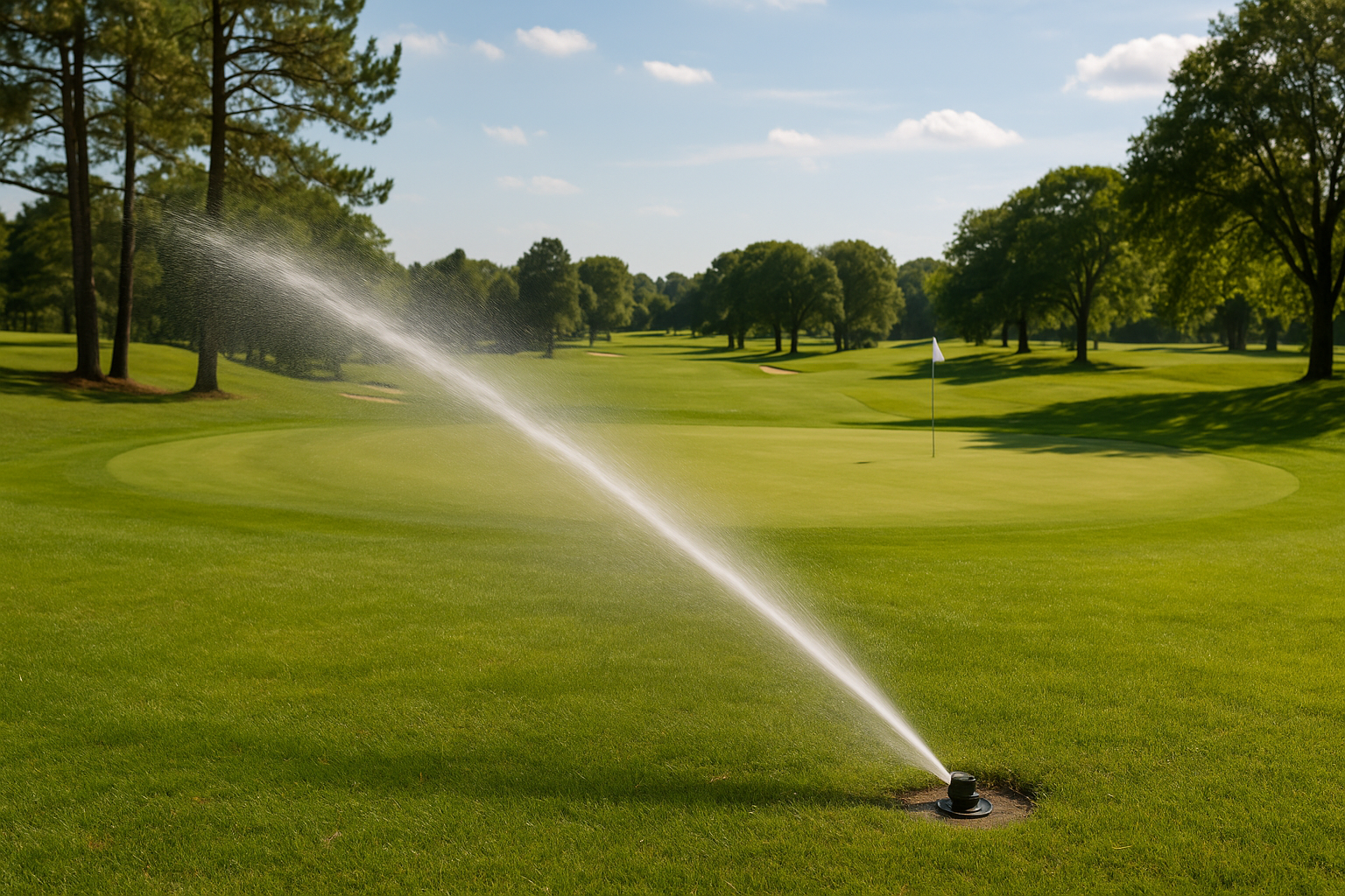 Foto till artikeln: Ny forskning: ChatGPT:s vattenförbrukning kraftigt överdrivet – förbrukar mindre än golfbanor