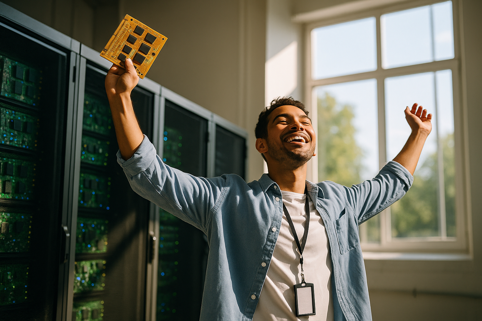 Foto till artikeln: Så löser ny teknik AI:s resurshunger – 90 procent mindre minnesanvändning