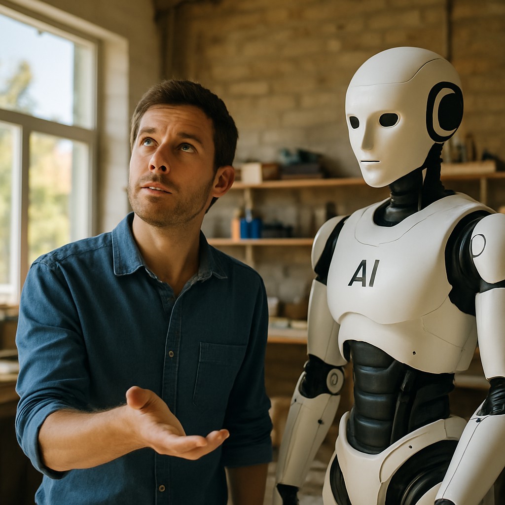 Foto till artikeln: AI-forskningen tar nya vägar: Blickar styr datorer och robotar lär sig själva