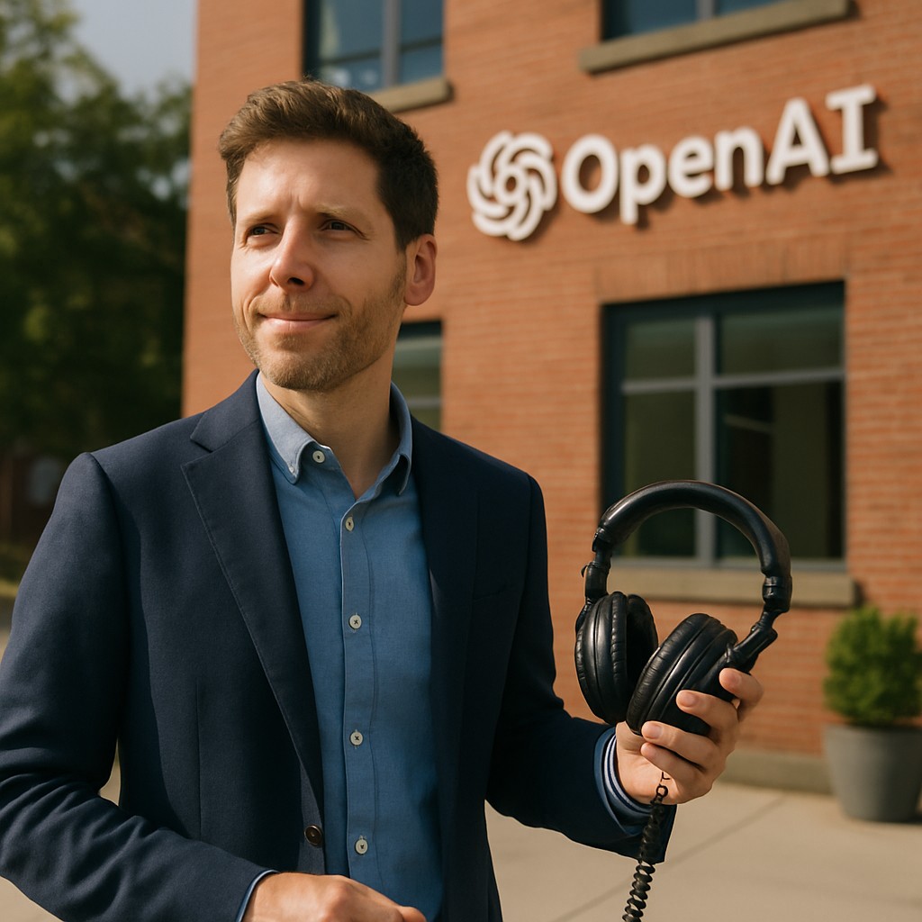 Foto till artikeln: AI-jättarna tar kontroll över innehållet – OpenAI köper teknikpodcast