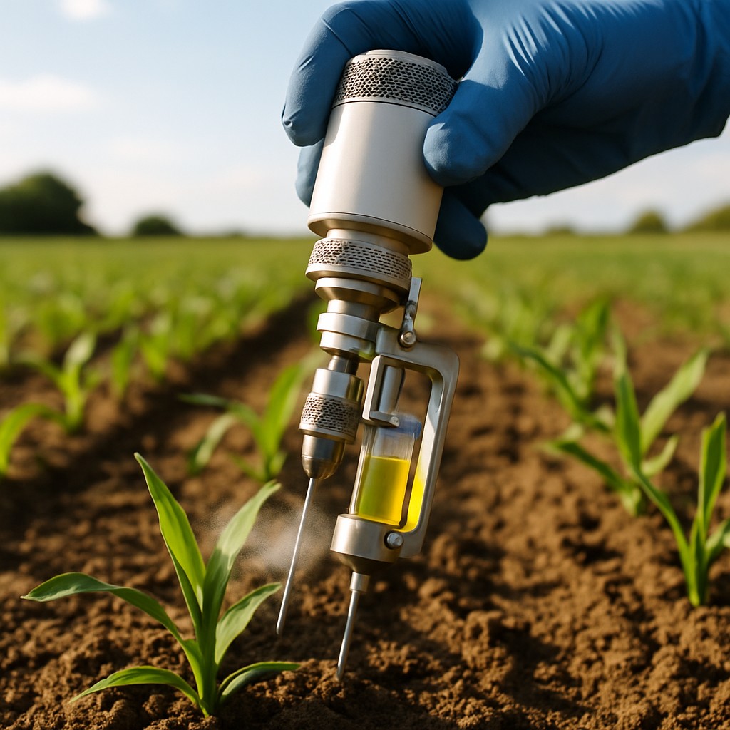 Foto till artikeln: Brittiskt företag utvecklar teknik från cancerforskning som kan minska kemikalier på åkrar med upp till 100 gånger